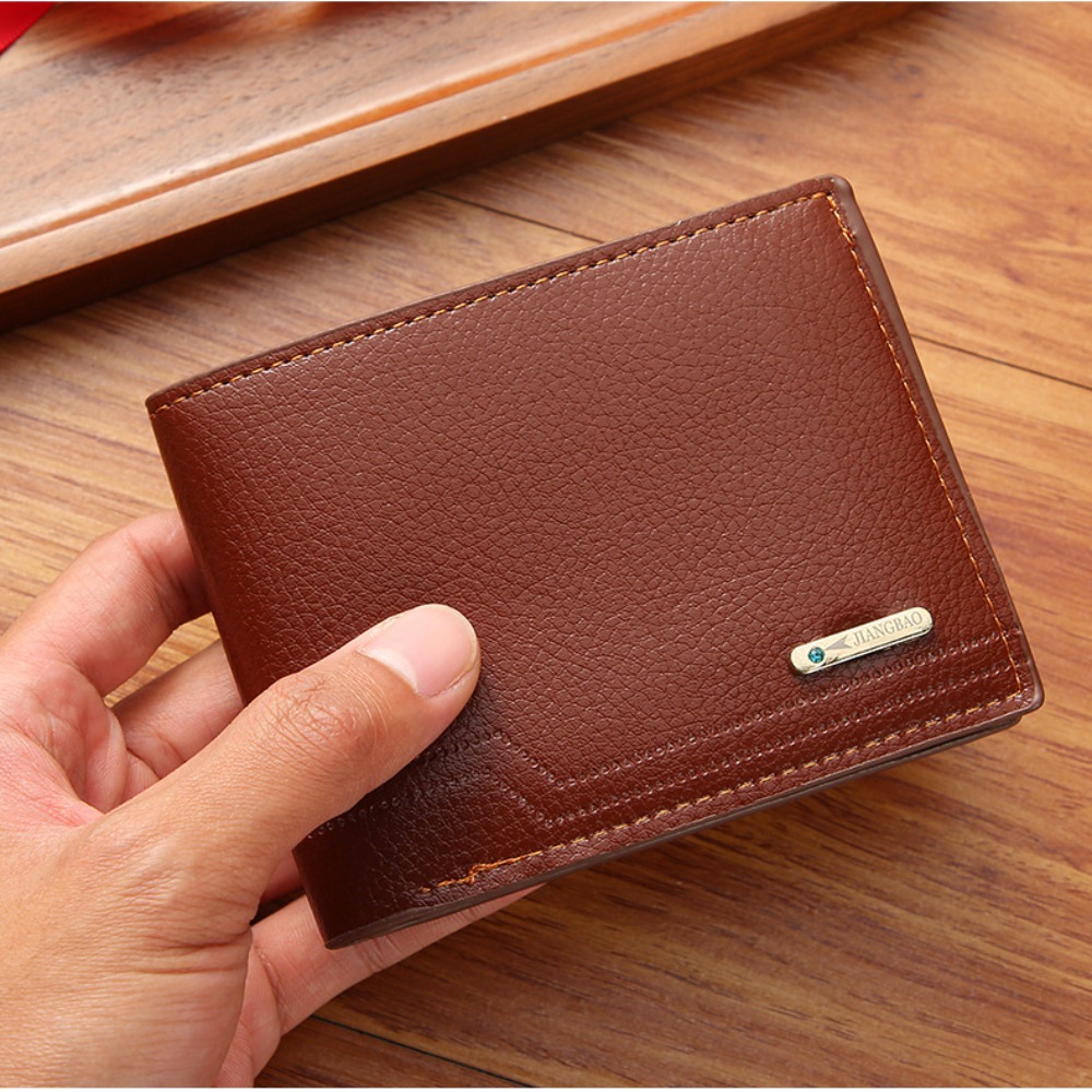 Interior Design Id - Portefeuille court en cuir PU pour