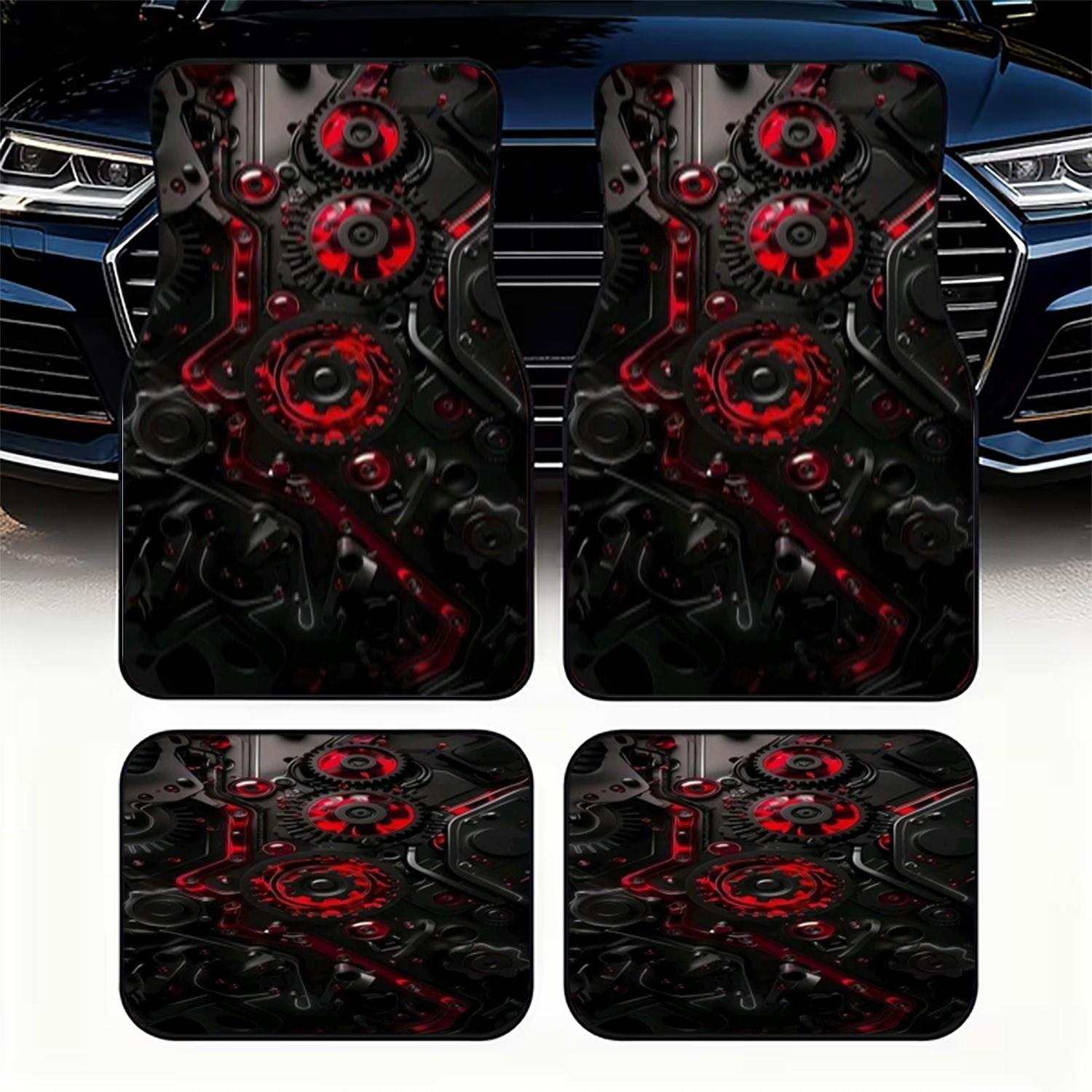 Interior Design Industrial Style - Tapis de sol de voiture 4