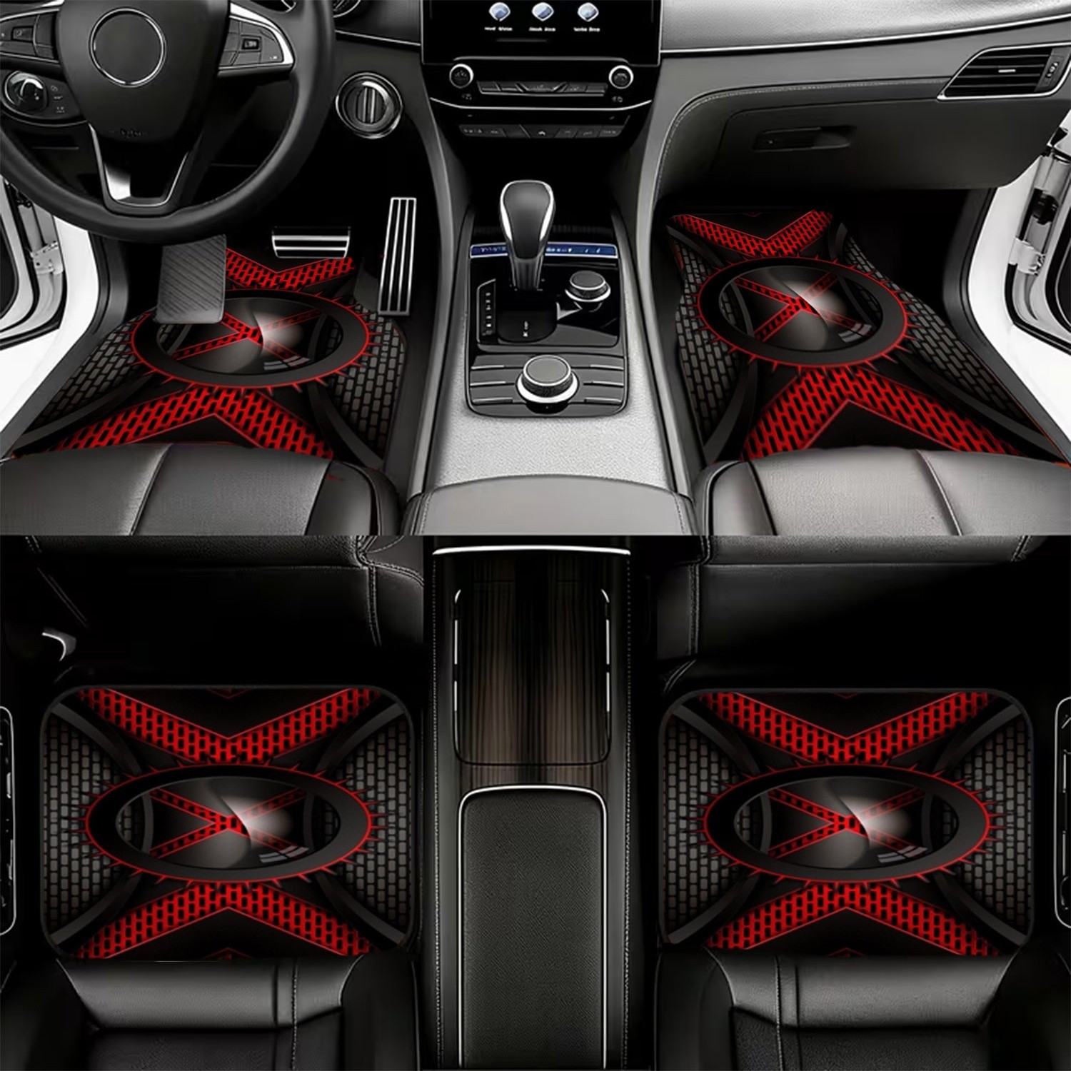 4 tapis de sol de voiture, des - Interior Design Industrial Style avis et prix