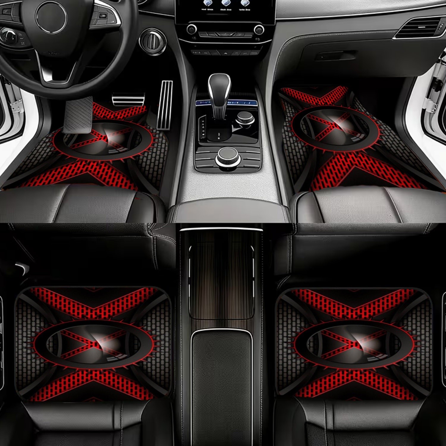 4 tapis de sol de voiture, des - Interior Design Industrial Style avis et prix