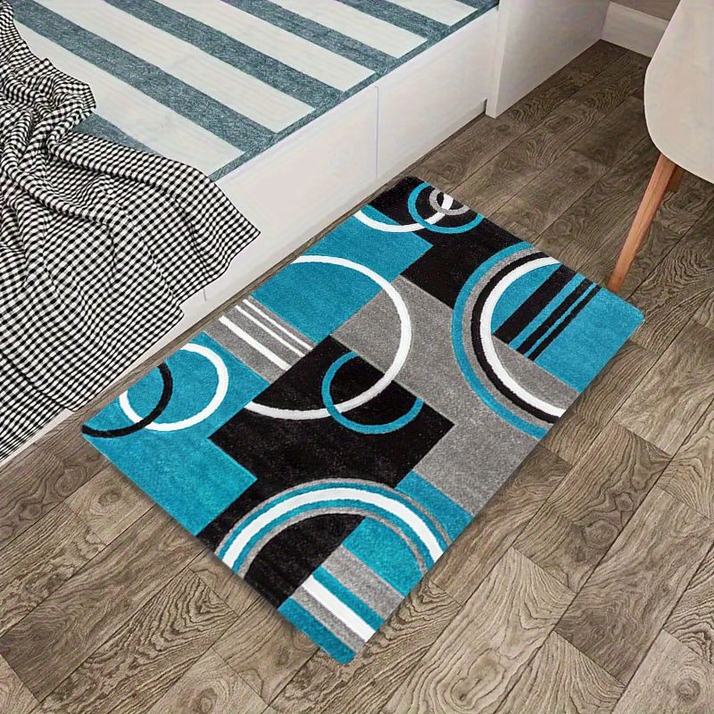 VIKAMA Tapis d'entrée géométri - Printed Rug Abstract avis et prix