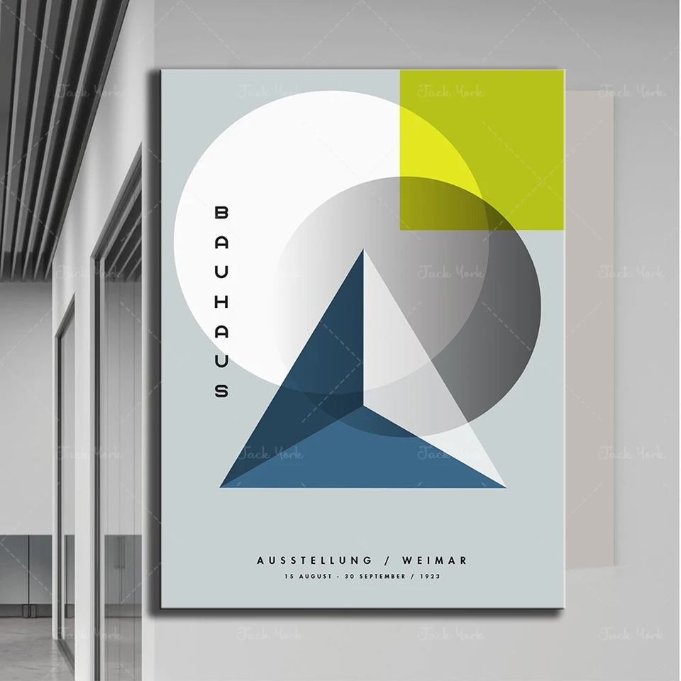 Bauhaus Weimar affiche d'expos - Interior Design Exhibition avis et prix