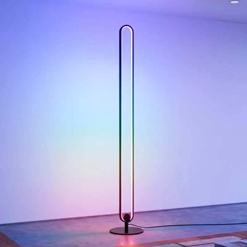Lampadaire LED Nordique Modern - Interior Design Exhibition avis et prix