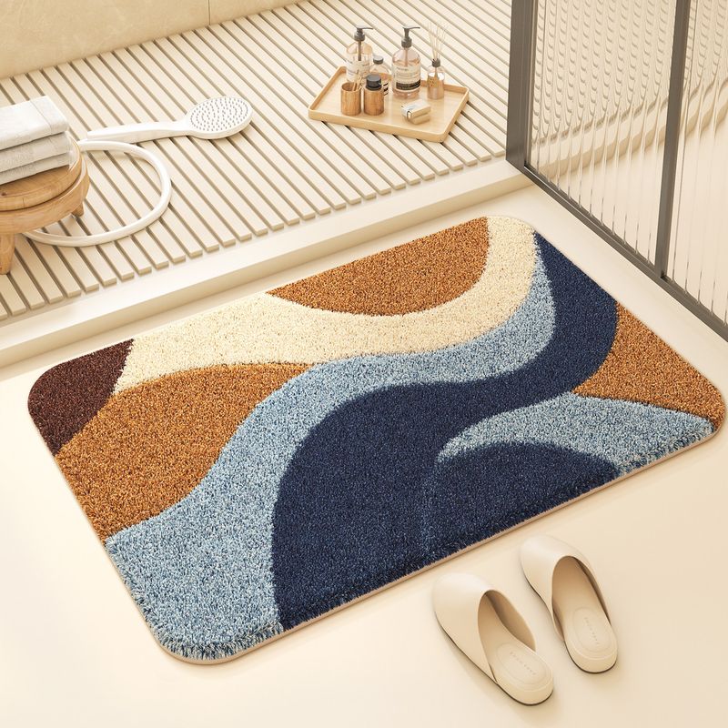 Tapis de bain géométrique mode - Printed Rug Abstract avis et prix