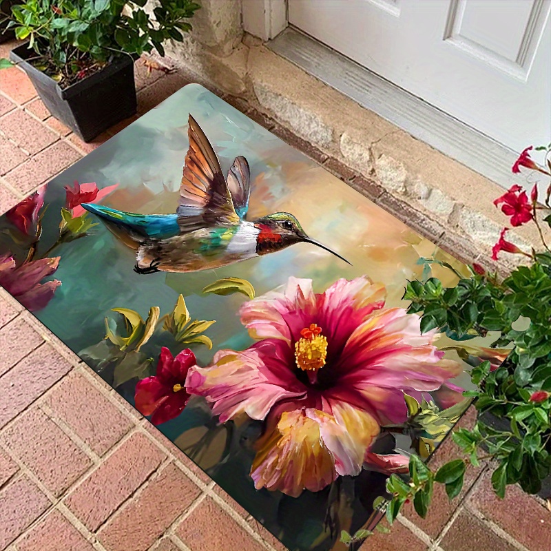 Tapis de porte abstrait avec m - Printed Rug Abstract avis et prix