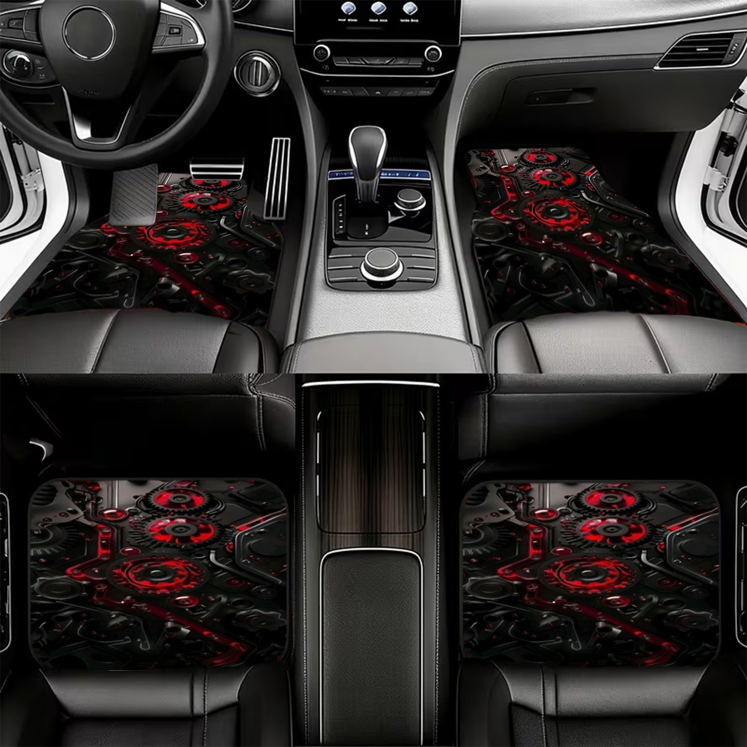 Tapis de sol de voiture 4 pièc - Interior Design Industrial Style avis et prix