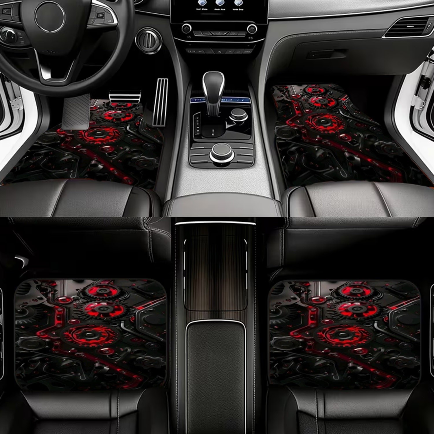 Tapis de sol de voiture 4 pièc - Interior Design Industrial Style avis et prix